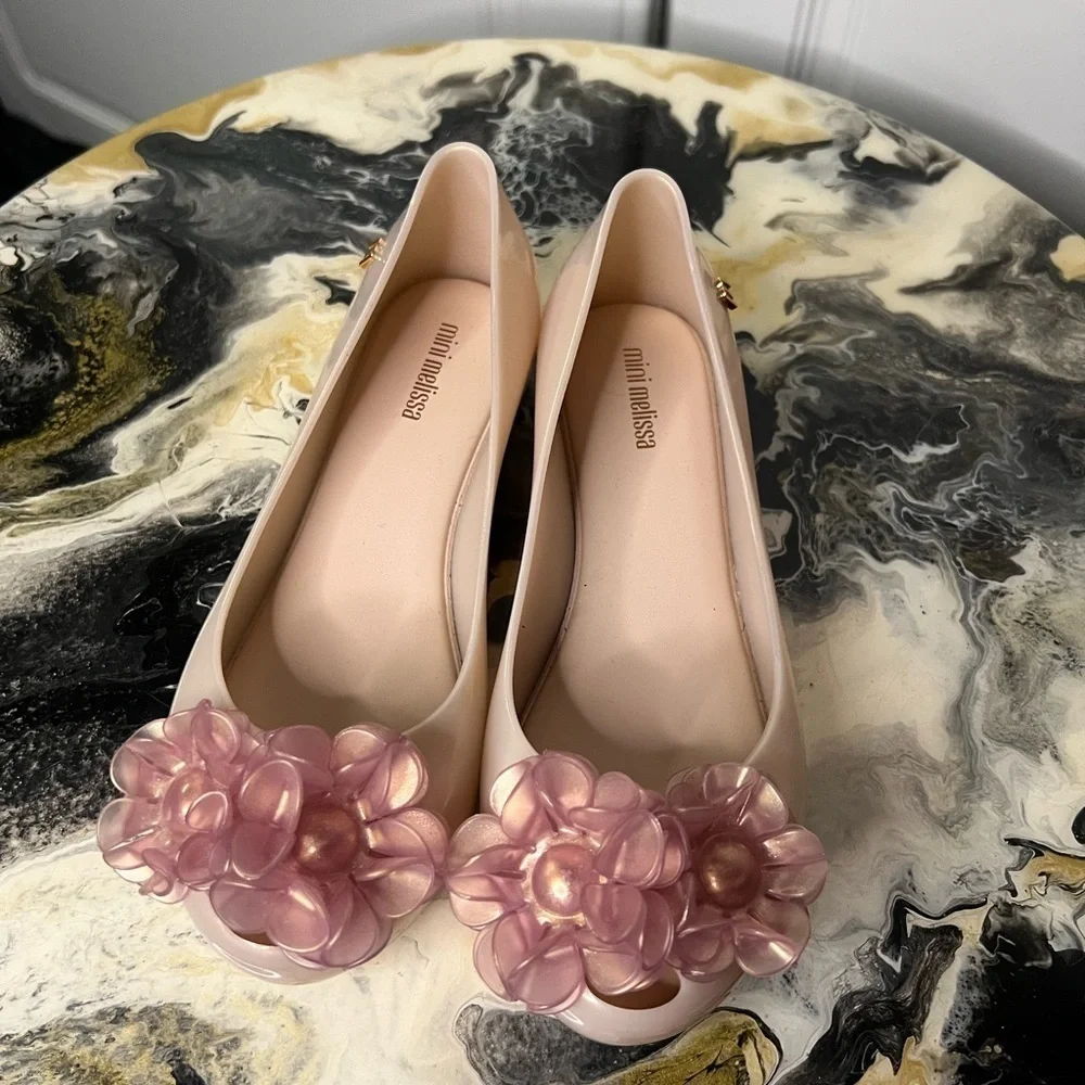 Mini Melissa Ultragirl Springtime Ballet Flat
